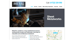 Desktop Screenshot of metaltecltd.com