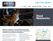 Tablet Screenshot of metaltecltd.com